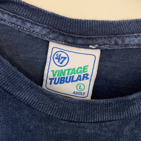 Men's '47 Memphis Grizzlies 75th Anniversary City Edition Mineral Wash T-Shirt - Picture 5 of 6